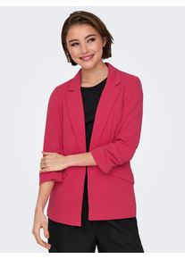 Only Damen Kurzblazer "ONLCAROLINA-DIANA LIFE BLAZER CC TLR RP", lila, modisch, Gr. 42, unifarben, Web, Obermaterial: 98% Polyester, 2% Elasthan,