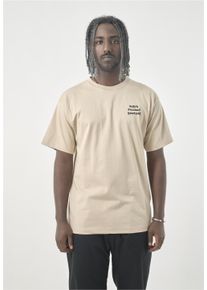 Cleptomanicx Herren T-Shirt "Classic Tee Form Follows", beige, casual, Gr. XL, bedruckt, 100% Baumwolle, Shirts, Locker geschnitten