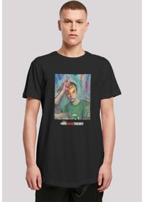 F4NT4STIC Herren T-Shirt "Big Bang Theory Sheldon Loser Painting", schwarz, casual, Gr. XXL, Obermaterial: 100% Baumwolle, Shirts, Print