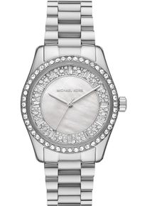 Michael Kors Damen Quarzuhr "LEXINGTON", silber, Armbanduhren, Armbanduhr, Damenuhr, Edelstahlarmband