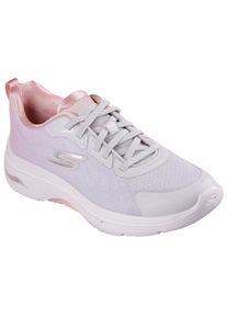 Skechers Damen Slip-On Sneaker "GO WALK ARCH FIT 2.0", Gr. 35, beige, Textil, Synthetik, sportlich, Schuhe, Sneaker, Schnürschuh mit Comfort Pillar