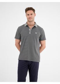 Lerros Herren Poloshirt "Lerros Herren Poloshirt, gestreift", grau, Gr. S, 100% Baumwolle, Shirts