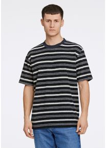 LINDBERGH Herren T-Shirt "LINDBERGH T-shirt", blau, Gr. L, Oberstoff: 80% Baumwolle, 20% Polyester, Shirts