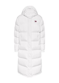 Tommy Jeans Damen Steppmantel "TJW ALASKA LONG PUFFER EXT", weiß, casual, Gr. S, unifarben, Web, Obermaterial: 100% Polyester. Futter: 100%