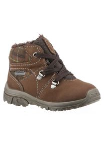 Kinder Winterstiefel "Desse WMS: Normal", Pepino BY RICOSTA, Gr. 26, braun, Leder, Textil, casual, Schuhe, Hikin Boots, Babystiefel mit wasserdichter