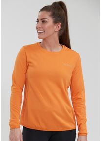 Endurance Herren Funktionsshirt "Leah", orange, casual, Gr. 46, meliert, 93% Polyester, 7% Elasthan, Shirts, mit reflektierenden Details
