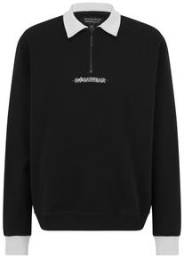 Rocawear Herren Sweater "Rocawear Herren Rocawear Classico Pullover", schwarz, Gr. S, bedruckt, 100% Polyester, Sweatshirts