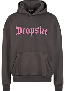 DROPSIZE Herren Kapuzensweatshirt "Dropsize Herren Heavy Oversize Frottee Hoodie", schwarz, Gr. L, 70% Baumwolle, 30% Polyester, Sweatshirts