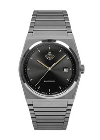 RUHLA Herren Automatikuhr "Space Control Automatik", silber, Armbanduhren, Armbanduhr, Herrenuhr, Datum, Saphirglas, Made in Germany