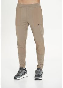 Virtus Herren Sweathose "Bisosco", grau, casual, Gr. S, unifarben, 65% Viskose, 30% Nylon, 5% Elasthan, Hosen, mit praktischem Dehnbund