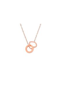 Adelia´s ADELIA ́S Damen Kette mit Anhänger, unbekannt, Edelstahlgold, herz, Edelstahl, Halsketten