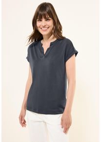 Cecil Damen T-Shirtvolcanic grau, casual, Gr. XXL, unifarben, Stoff, 78% Modal, 22% Polyester, Shirts, aus softem Materialmix