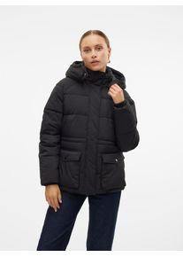 Véro Moda VERO MODA Damen Steppjacke "VMDIANA JACKET NOOS", schwarz, modisch, Gr. M, unifarben, Web, Steppware, Obermaterial: 100% Polyester, Jacken