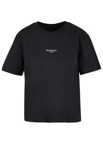 MISS TEE Herren T-Shirt "Miss Tee Damen Heartbreaker Lovetaker Tee", schwarz, casual, Gr. XS, unifarben, 100% Baumwolle, Shirts