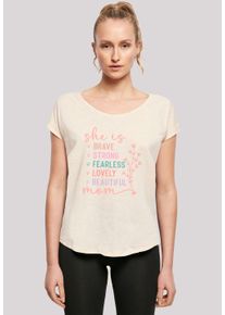 F4NT4STIC Damen T-Shirt "Mothers Day Inspirational Message", weiß, casual, Gr. XXL, Obermaterial: 100% Baumwolle, Shirts, Premium Qualität