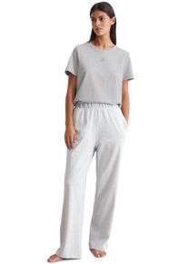 Marc O'Polo MARC O'POLO Damen Loungehose "Heavy Jersey-Woven", Gr. XS, grau, Jersey, Obermaterial: 100% Baumwolle, casual, Hosen, praktische Eingrifftaschen,
