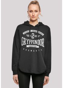 F4NT4STIC Damen Kapuzenpullover "Harry Potter Gryffindor Keeper", schwarz, casual, Gr. M, Obermaterial: 100% Baumwolle, Pullover, Print