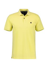 Lerros Herren Kurzarmshirt, gelb, casual, Gr. XXXL, Obermaterial: 100% Baumwolle, Shirts, mit Logostickerei auf der Brust