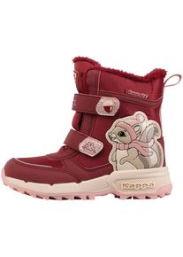 Kappa Damen Winterboots, Gr. 34, blau, Synthetik, Textil, sportlich, Schuhe, Snowboots, Winterstiefel, Winterschuhe, wasserdicht und gefüttert