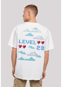 F4NT4STIC Herren T-Shirt "Happy New Year Silvester 2023", weiß, casual, Gr. 4XL, Obermaterial: 100% Baumwolle, Shirts, Print