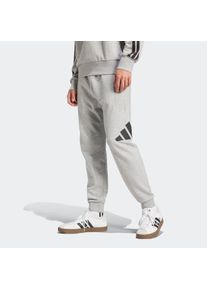 Herren Sporthose "M BL FT PT", grau, sportlich, Gr. S, adidas Sportswear, Obermaterial: 55% Baumwolle, 36% Polyester, 9% Viskose, Hosen