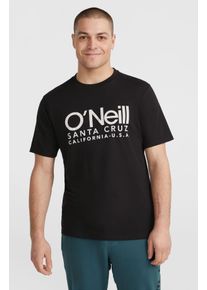 O`Neill O'NEILL Herren T-Shirt "CALI ORIGINAL T-SHIRT", schwarz, sportlich, Gr. XXL, Single Jersey, Obermaterial: 100% Baumwolle, Shirts, mit Logodruck