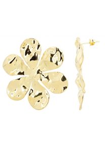 Adelia´s ADELIA ́S Damen Paar Ohrhänger "Neuheit 2025 - Damen Ohrstecker aus Edelstahl mit Blume", Damen, Edelstahl, silber, Edelstahl, Ohrringe