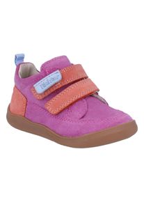 Richter Kinder Lauflernschuh "Samy WMS: mittel", Gr. 25fuchsia, parrot, sky, Veloursleder, Leder, kontrastfarbene Details, modisch, Schuhe, Sneaker