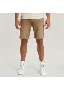G-Star Raw G-STAR Herren Jeansshorts "Mosa", beige, casual, Gr. 34, Denim/Jeans, Obermaterial: 99% Baumwolle, 1% Elasthan, Jeans, mit Umschlagsaum
