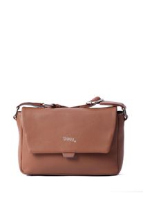 vargu Damen Umhängetasche "Sewen 1", braun, Leder, Taschen, LGW zertifiziertes Leder