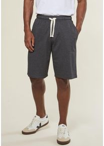 Kangaroos Herren Sweatshorts, grau, sportlich, Gr. S, unifarben, angeraute Sweatware, Obermaterial: 60% Baumwolle, 40% Polyester, Hosen, seitliche