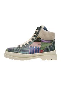 DOGO Damen Winterboots "Adriana 123 Damen Boots / Female", Gr. 39, grün, Lederimitat, klassisch, Schuhe, Vegan