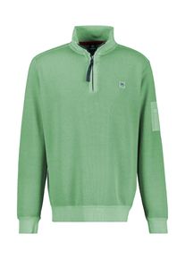 Lerros Herren Sweatshirt, grün, casual, Gr. XXXL, unifarben, Sweatware, Obermaterial: 100% Baumwolle, Sweatshirts, mit Logo Stickerei