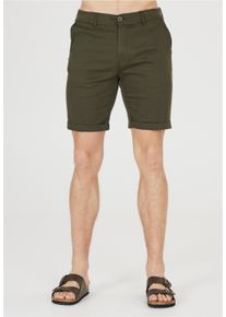 CRUZ Herren Shorts "Jerryne", grün, casual, Gr. XXXL, unifarben, 97% Baumwolle, 3% Elasthan, Hosen, mit praktischen Seitentaschen
