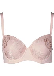 After Eden D-cup & up Damen Bügel-BH "Anna", AFTER EDEN D-CUP & UP, Gr. 80, rosa, Obermaterial: 85% Polyamid, 15% Elasthan, unifarben, bestickt, feminin, BHs, Padded wire