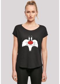 F4NT4STIC Damen T-Shirt "Looney Tunes Sylvester Big", schwarz, casual, Gr. XS, Obermaterial: 100% Baumwolle, Shirts, Print