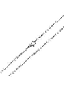 Firetti Damen Collierkettchen "Schmuck Geschenk Edelstahl Kugelkettengliederung 2,3 mm breit", 42, Edelstahl, B: 2,3mm, silber, Edelstahl, B:2,3mm,
