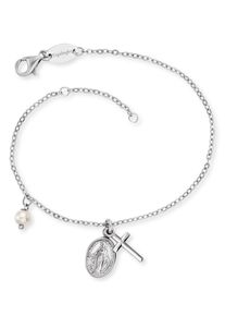 Engelsrufer Damen Silberarmband "MARIA, ERB-LILMARIA-PE", Silber 925 (Sterlingsilber)-Perlen, bunt, Silber 925 (Sterlingsilber), Perlen, Armbänder,