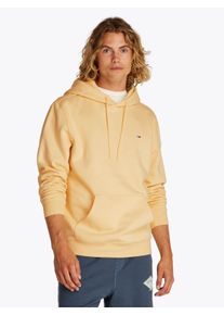 Tommy Jeans Herren Sweatshirt "TJM REG S FLAG HOODIE", gelb, casual, Gr. XXL, Sweatware, Obermaterial: 80% Baumwolle, 20% Polyester, Sweatshirts, mit
