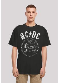 F4NT4STIC Herren T-Shirt "ACDC Rock Band We Salute You Cannon", schwarz, casual, Gr. L, Obermaterial: 100% Baumwolle, Shirts, Print