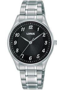 Lorus Damen Quarzuhr, silber, Armbanduhren, Armbanduhr, Damenuhr, Edelstahlarmband