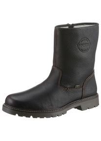Rieker Herren Winterstiefel, Gr. 41, braun, Leder, klassisch, Schuhe, mit wasserabweisender RiekerTEX-Membran