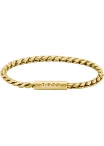 BOSS Herren Armband "DORAN, 1580695, 1580696", Edelstahl, gold, Edelstahl, Armbänder