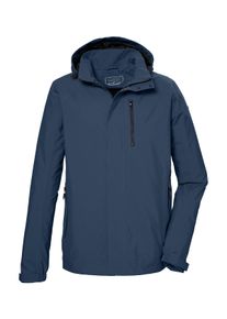 Killtec Herren Outdoorjacke "KOS 52 MN JCKT", blau, sportlich, Gr. 4XL, Oberstoff: 100% Polyester, Futter: 100% Polyester, Jacken, Funktionsjacke: