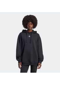 Damen Kapuzensweatshirt "ESS HOODIE", schwarz, sportlich, Gr. XS, adidas originals, Obermaterial: 100% Baumwolle, Sweatshirts