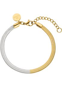 PURELEI Damen Armband "Schmuck Duality Bicolor Armkette, 24081-Bracelet-Duality-Bicolor", Edelstahl, gold, Edelstahl, Armbänder