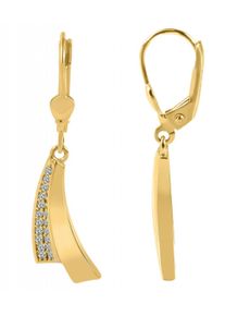 Adelia´s ADELIA ́S Damen Paar Ohrhänger, Damen, Gelbgold 375, gold, Gelbgold 375, Ohrringe
