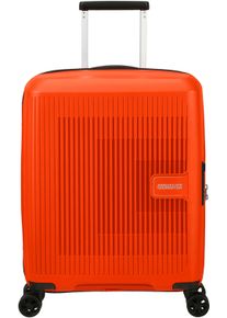 Hartschalen-Trolley "AEROSTEP, in verschiedenen Farben und Größen", American Tourister, orange, Polypropylen, unifarben, gestreift, Basic, Koffer,
