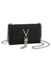 Valentino Handbags VALENTINO BAGS Damen Umhängetasche "DIVINA", schwarz, Lederimitat, Taschen, Handtasche Damen Tasche Damen Schultertasche Kettentasche
