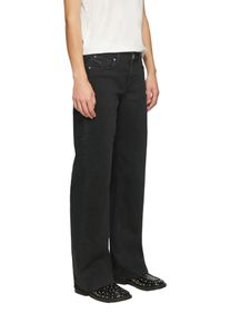QS Damen Stretch-Jeans "CATIE Wide Leg", grau, casual, Gr. 36, unifarben, Denim/Jeans, Obermaterial: 91% Baumwolle, 7% Elastomultiester, 2% Elasthan,